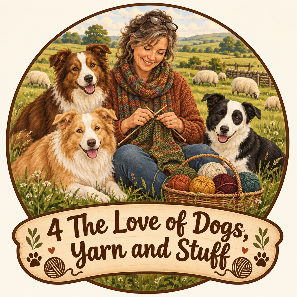 4 The Love of Dogs, Yarn and Stuff