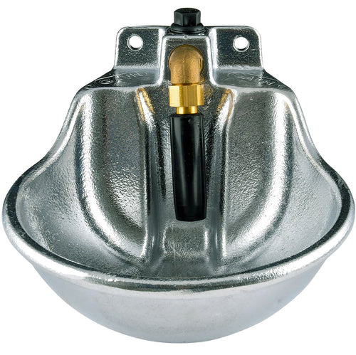 Aluminum Barn Wall Mount Push Valve Horse Waterer