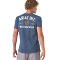 Ariat Mens Outline Shop Short Sleeve Shirt, Western Wear Tee