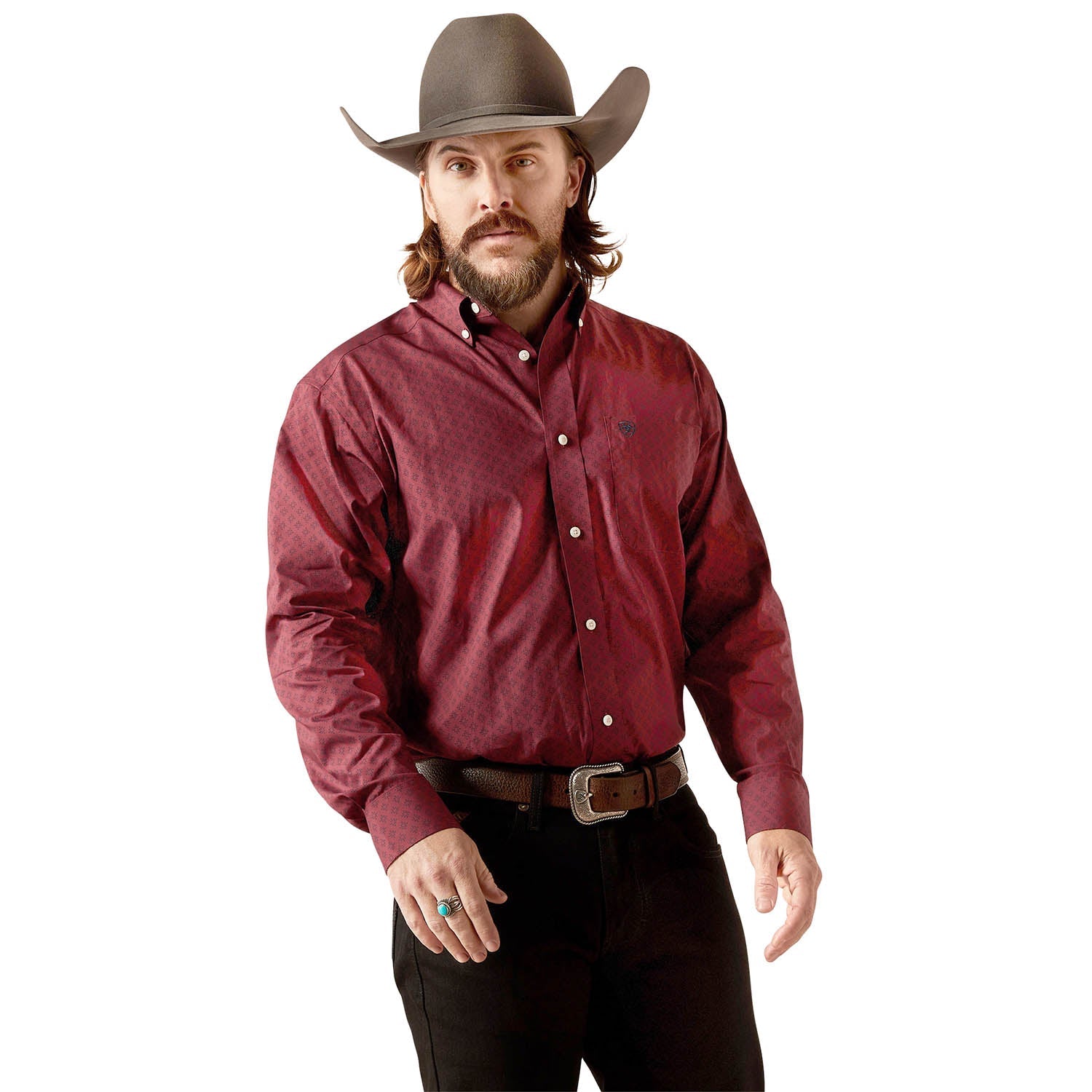 Ariat Men's Wrinkle Free Issac Longsleeve Shirt