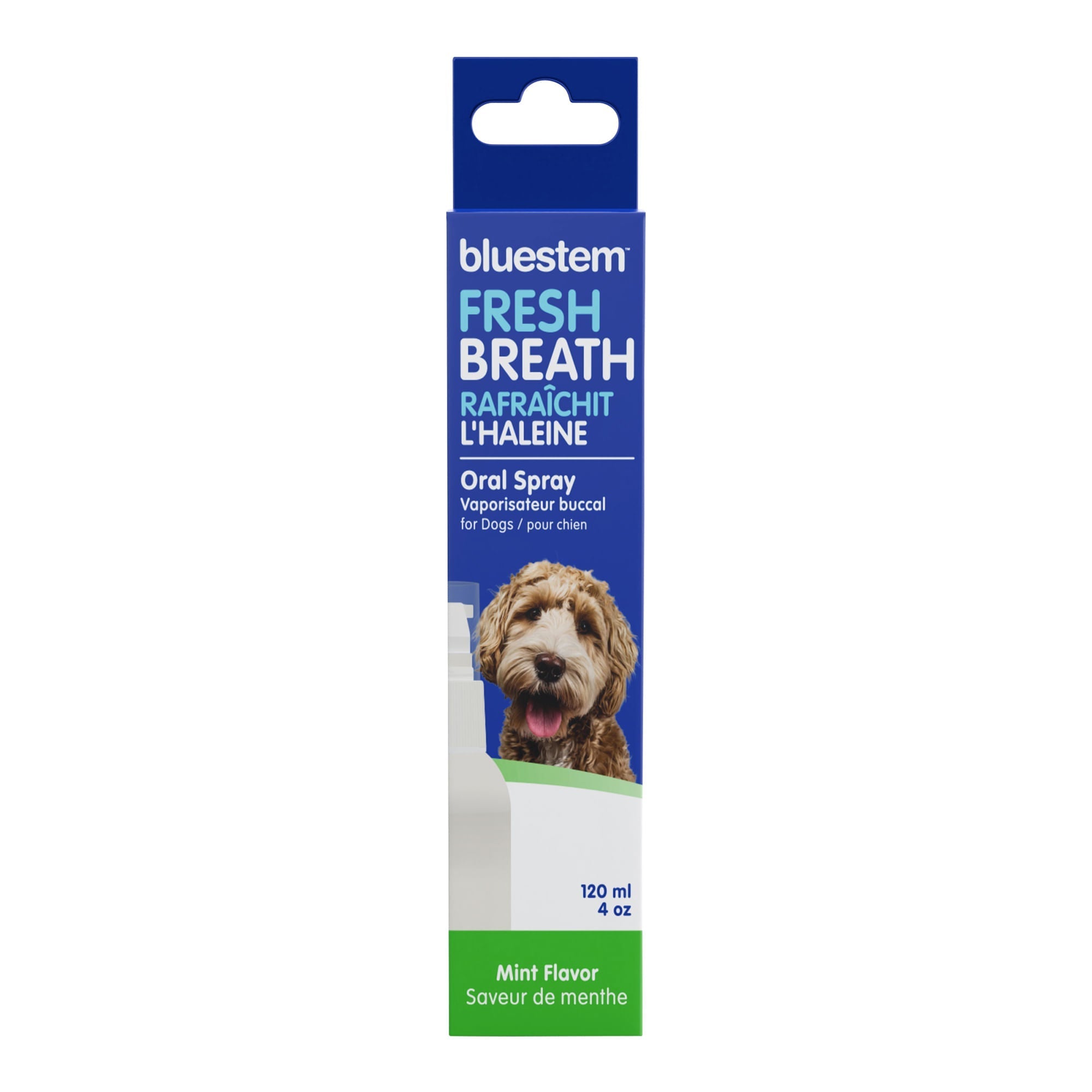 bluestem Oral Care Dog Spray, Mint, 4 fl oz