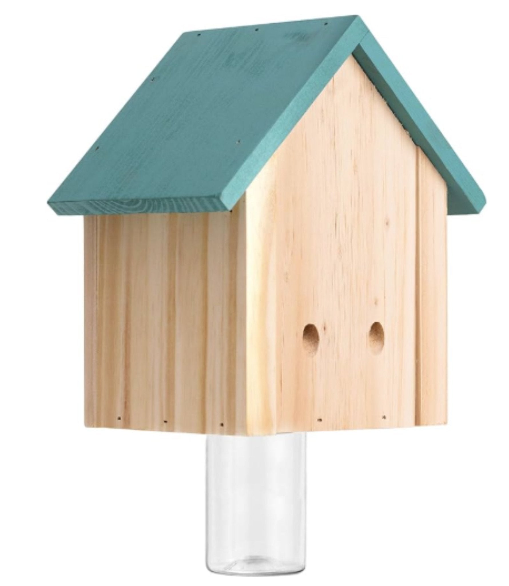 Durable Outdoor Carpenter Bee Trap - Pine Wood, Eco-Friendly, Hanging or Mounting, Multiple Styles