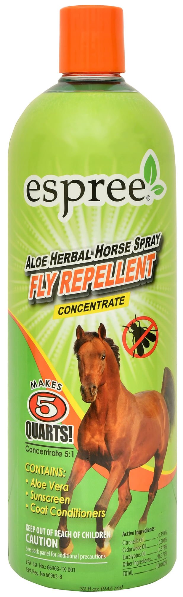 Espree Aloe Herbal Fly Spray for Horses