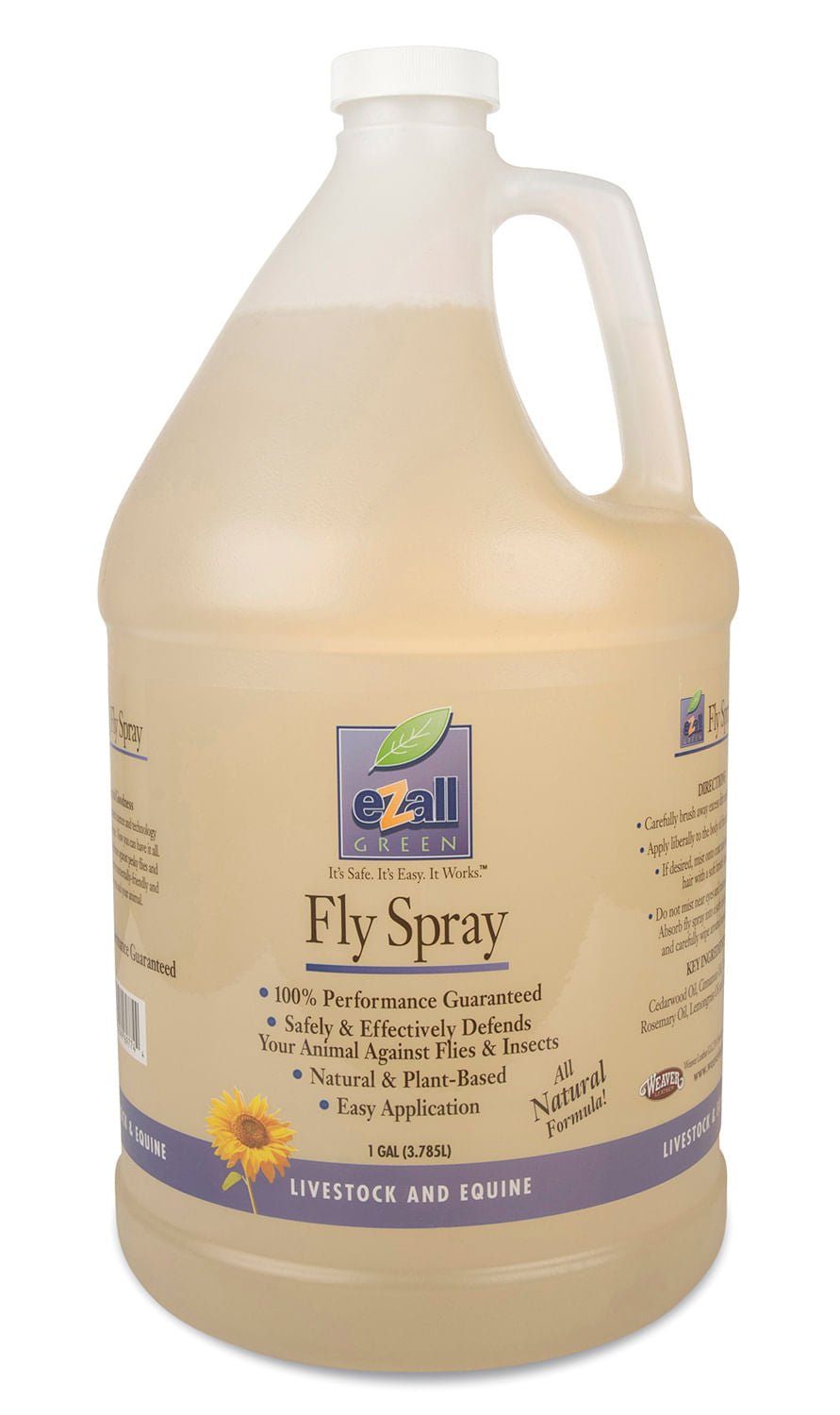 eZall Natural Fly Spray for Horses & Livestock