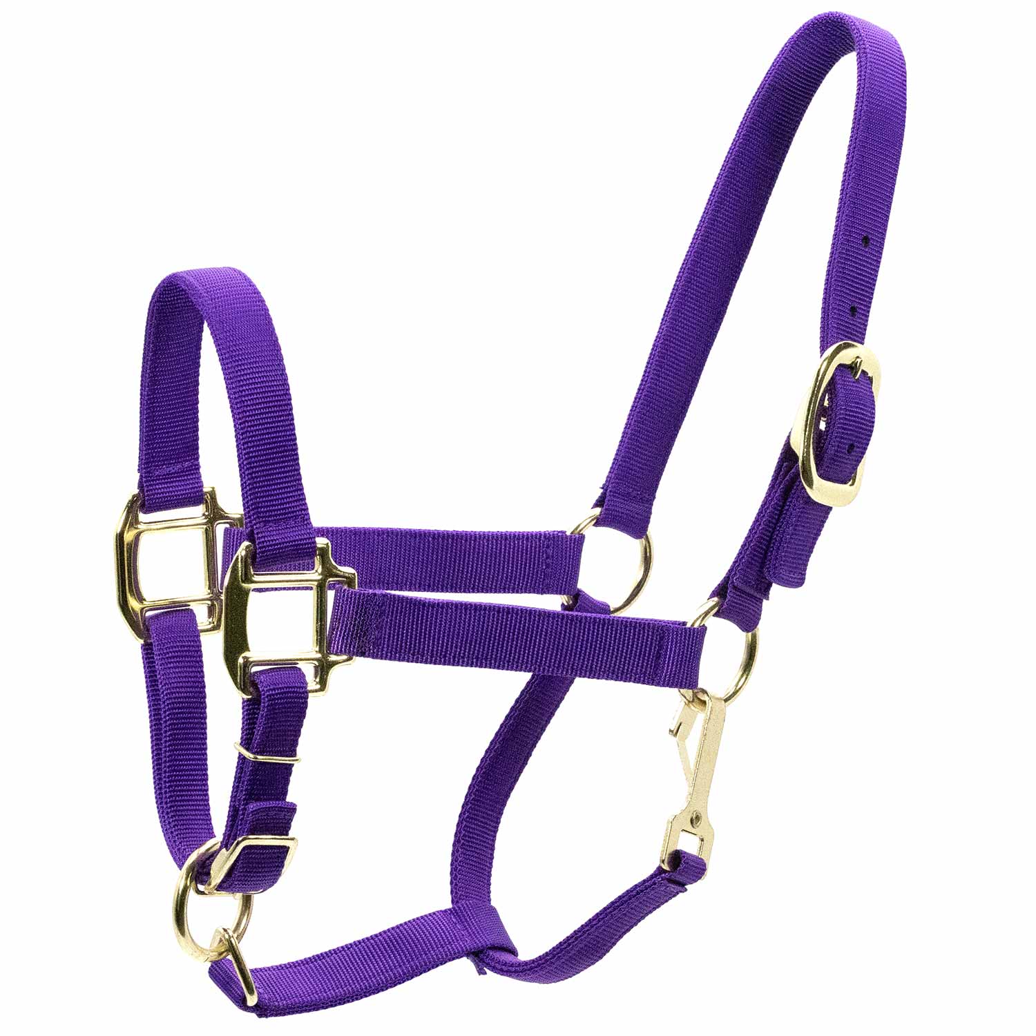 Jeffers Adjustable Halter with Throat Snap
