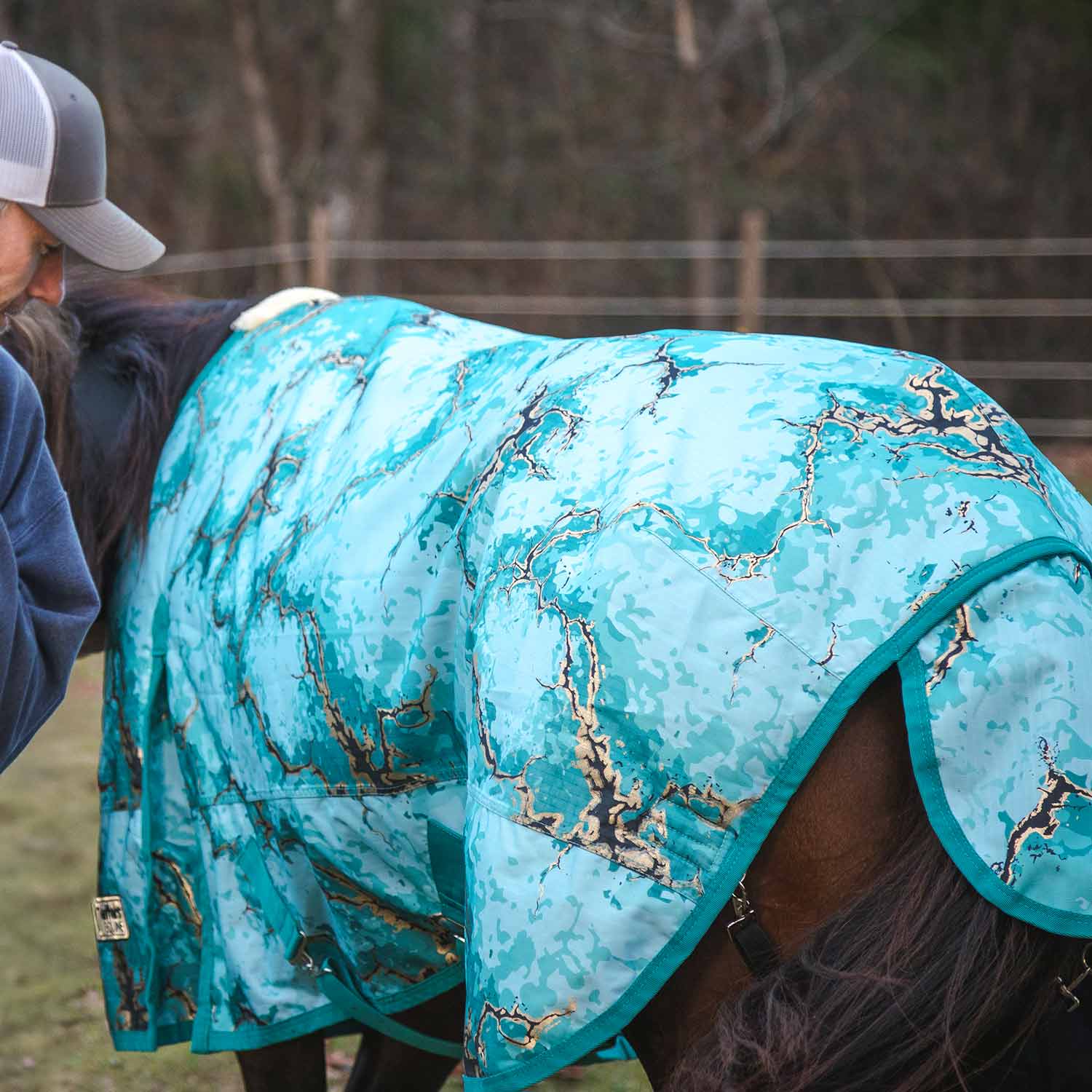 Jeffers Expression 1200 Denier Standard Neck Horse Turnout Sheet, 0 Gram