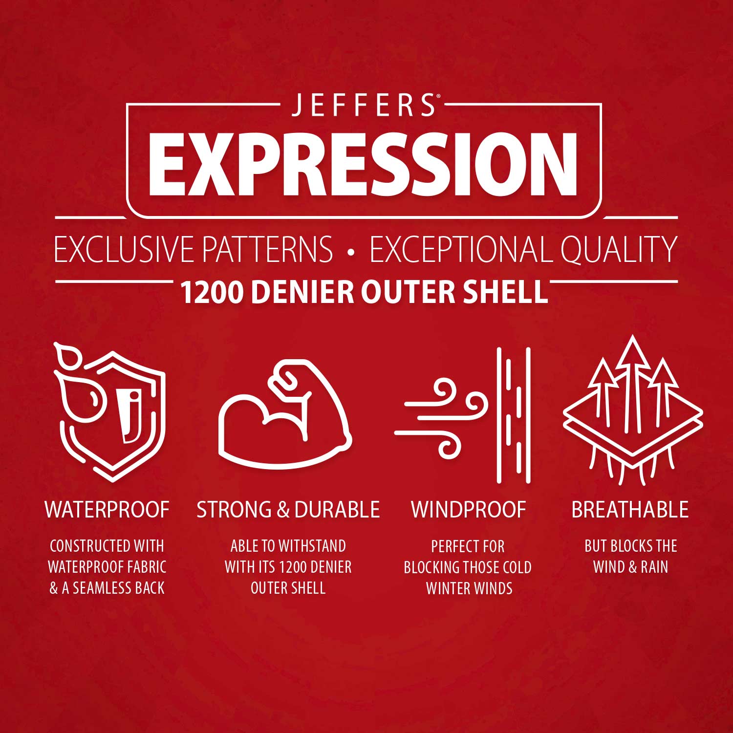 Jeffers Expression 1200 Denier Standard Neck Horse Turnout Sheet, 0 Gram