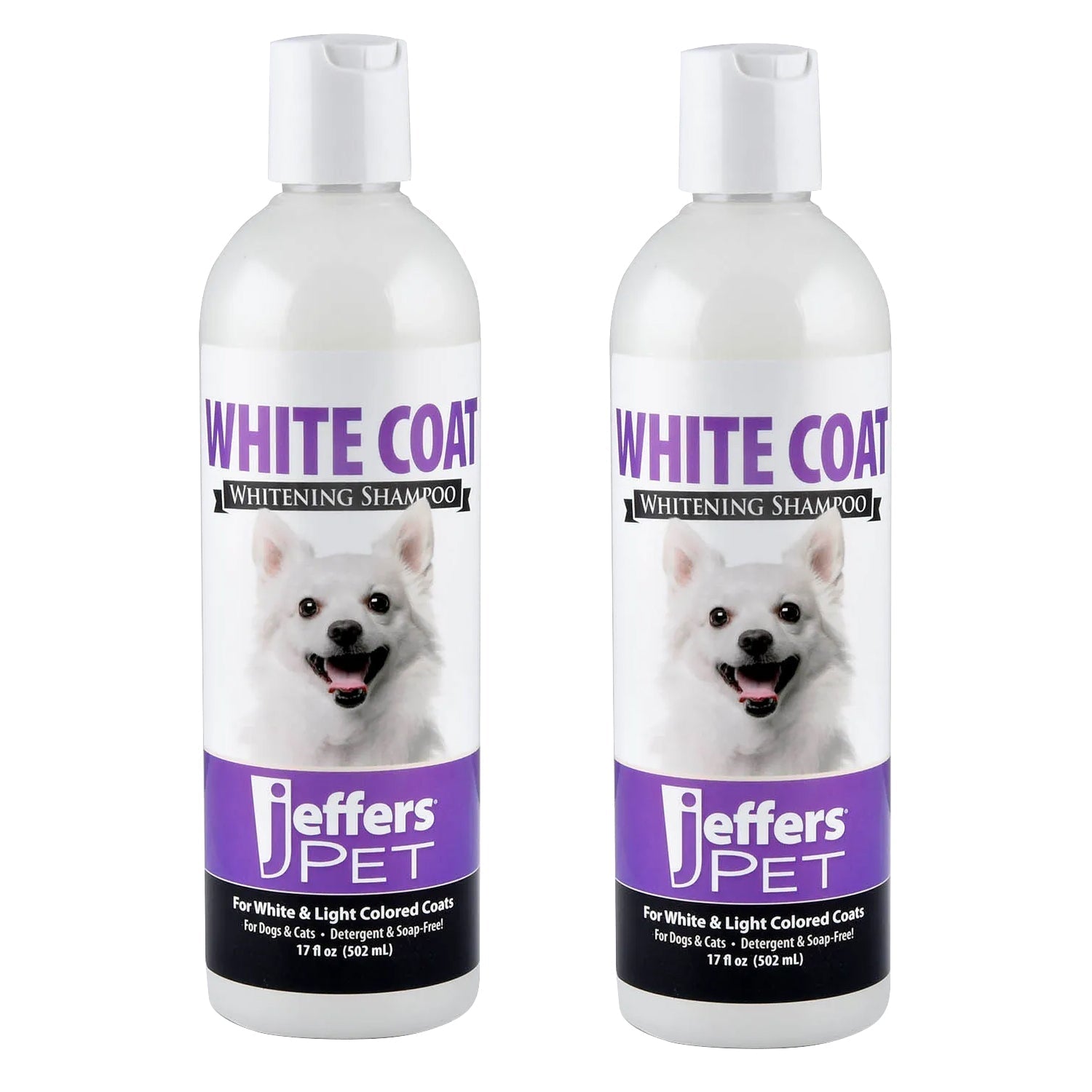 Jeffers Pet White Coat Whitening Dog & Cat Shampoo