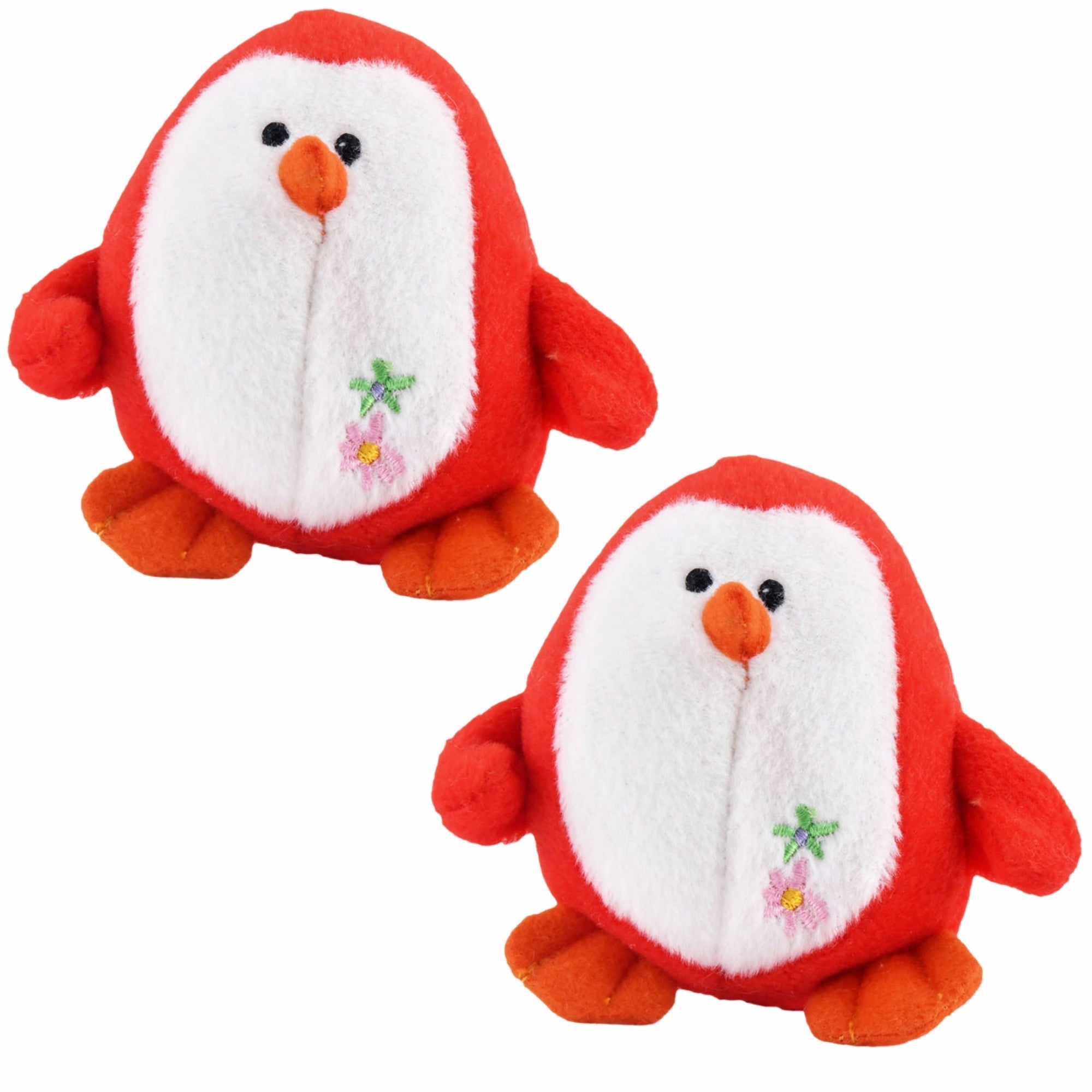 Jeffers Plush Penguin Squeaker Toy for Puppies & Small Dogs