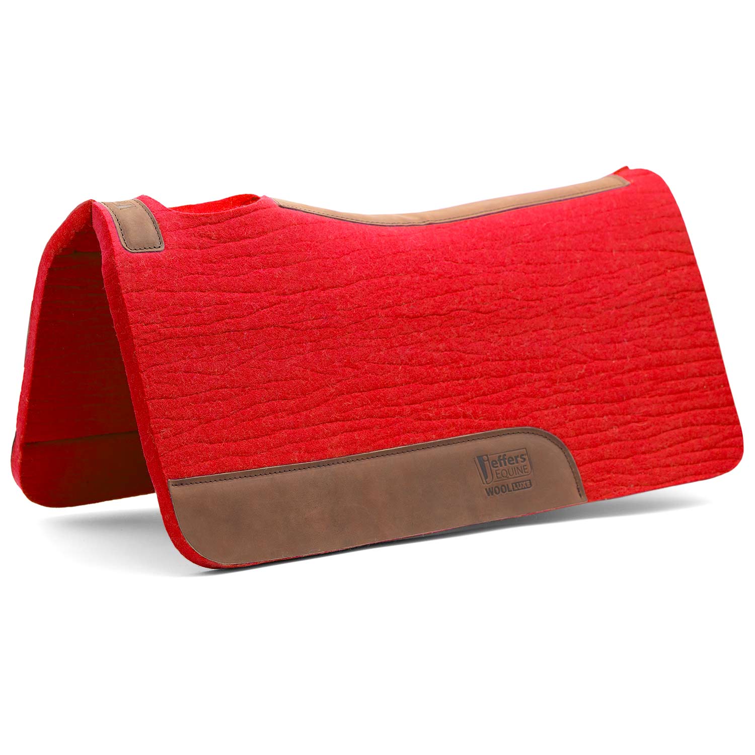 Jeffers WoolLuxe 100% Wool Equine Saddle Pad – Cushioned, Breathable, and Shock-Absorbing
