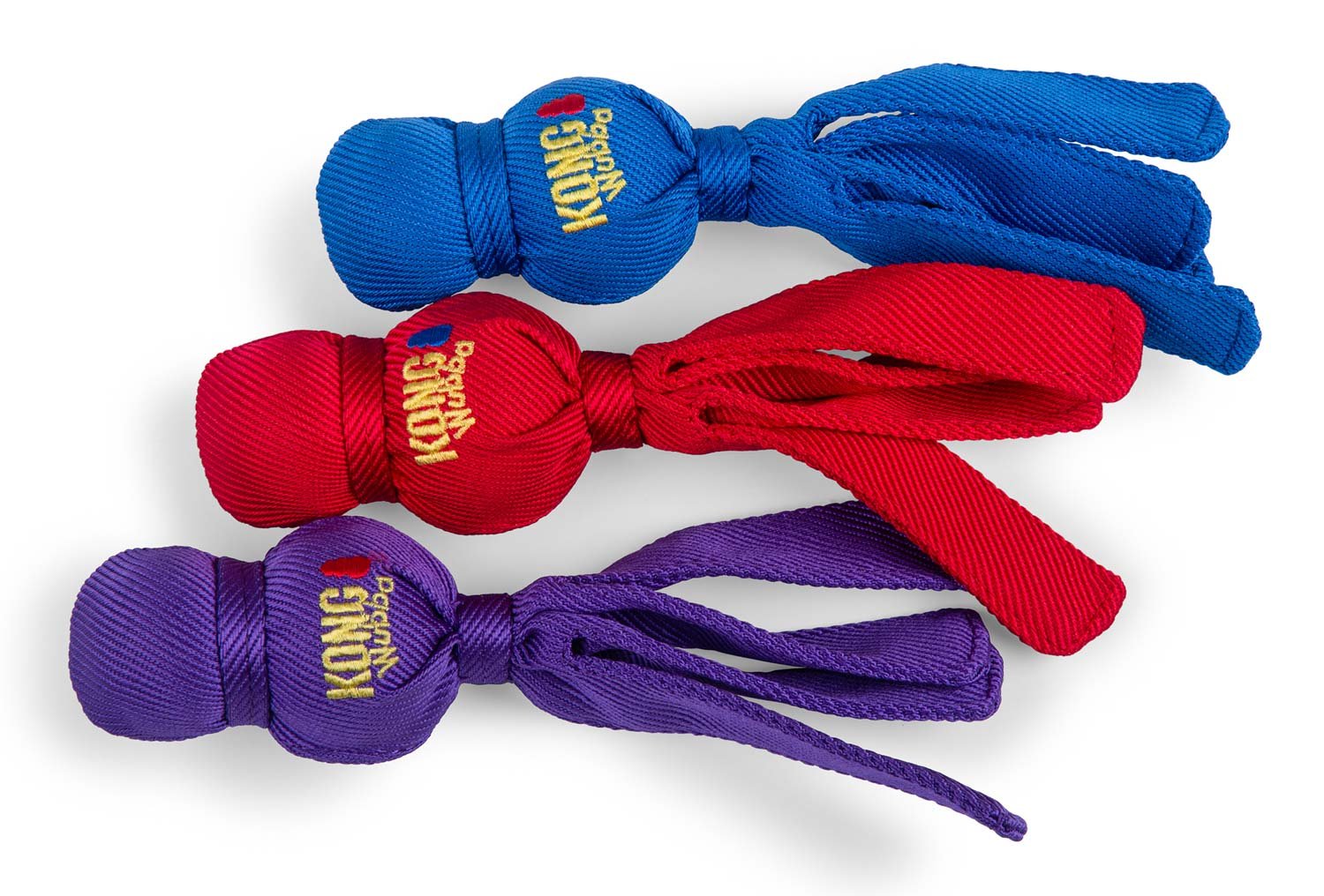 KONG Wubba Dog Toy – Interactive Squeaky Tug & Fetch Toy for Dogs (Assorted Colors, 1 Count)